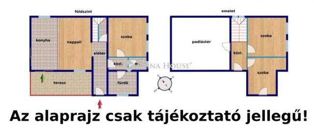 Eladó családi ház, Isaszegen 69.8 M Ft, 4 szobás