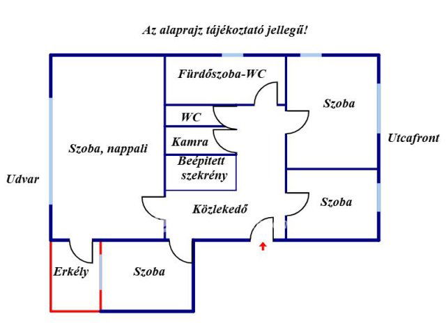 Eladó panellakás, Jánoshalmán 15.9 M Ft, 2+1 szobás