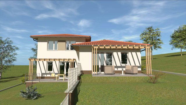 Eladó ikerház, Mogyoródon 109.9 M Ft, 4 szobás