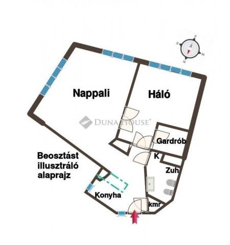 Eladó téglalakás, Budapesten, V. kerületben 122 M Ft, 2 szobás