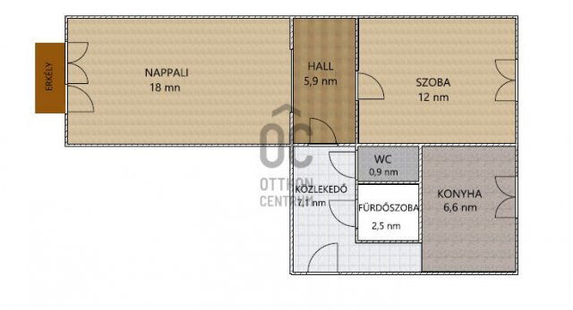 Eladó panellakás, Budapesten, XVIII. kerületben 49.99 M Ft