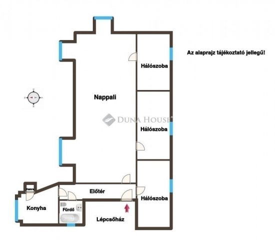 Eladó téglalakás, Budapesten, II. kerületben 163 M Ft