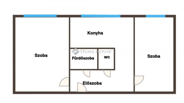 Eladó panellakás, Sopronban 57.9 M Ft, 2 szobás