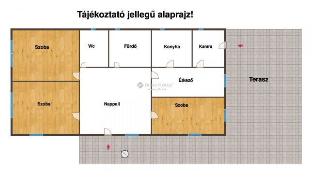 Eladó családi ház, Tápiószentmártonon 64.1 M Ft, 2+1 szobás