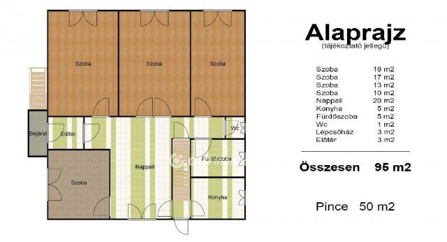 Eladó családi ház, Markotabödögén 54.9 M Ft, 4 szobás