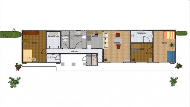 Eladó családi ház, Dömsödön 79.9 M Ft, 4 szobás