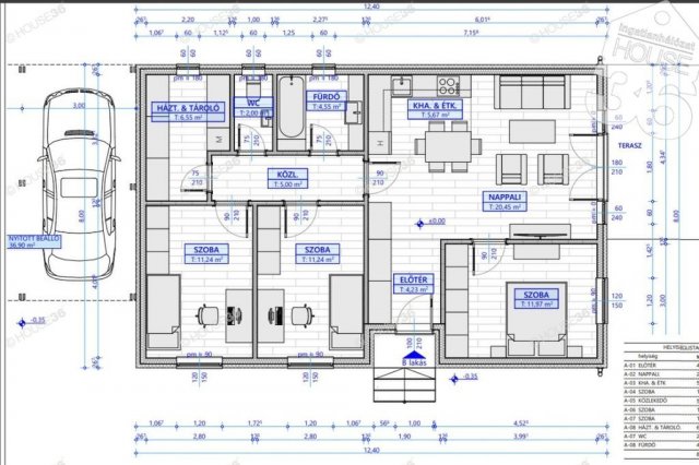 Eladó családi ház, Ballószögön 79.9 M Ft, 4 szobás