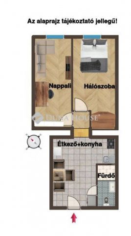 Eladó téglalakás, Budapesten, XIII. kerületben 59.99 M Ft