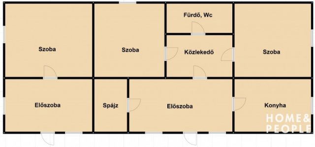 Eladó családi ház, Tiszaszigeten 12.5 M Ft, 3 szobás