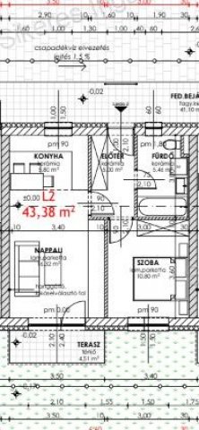 Eladó téglalakás, Csornán 44.1 M Ft, 2 szobás