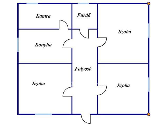 Eladó családi ház, Kazincbarcikán 34.9 M Ft, 3 szobás