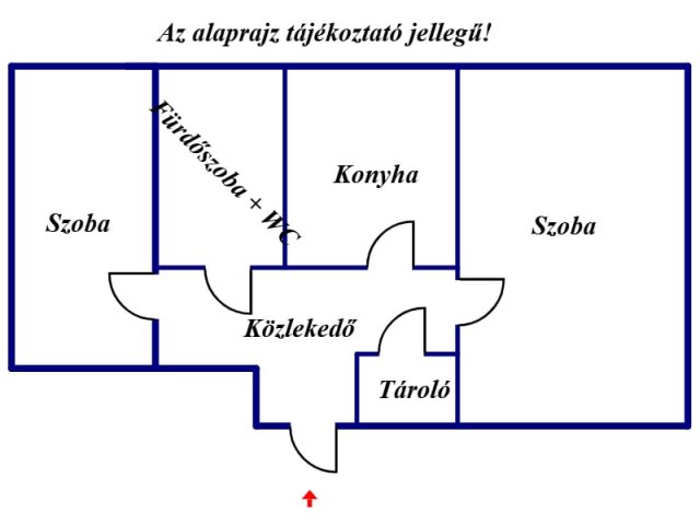 Eladó téglalakás, Nyíregyházán 41.9 M Ft, 2 szobás