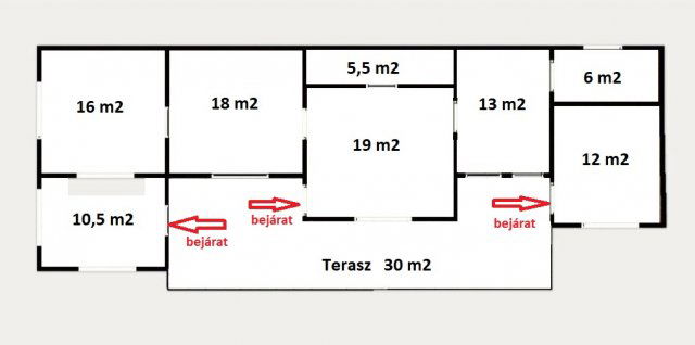 Eladó családi ház, Dömsödön 18.9 M Ft, 6 szobás