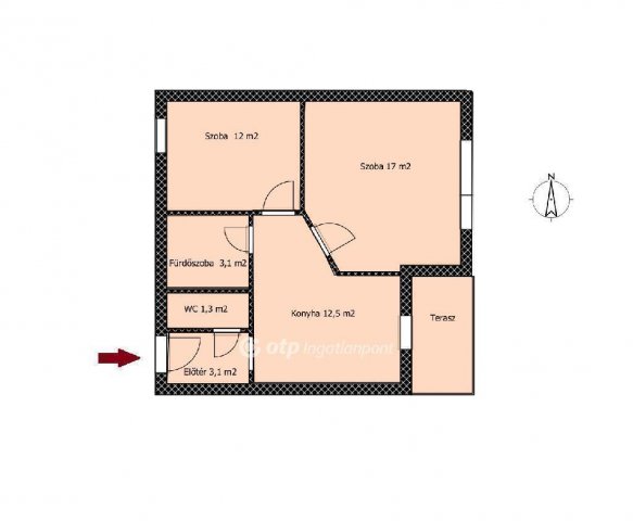 Eladó téglalakás, Budapesten, XXI. kerületben 67.99 M Ft