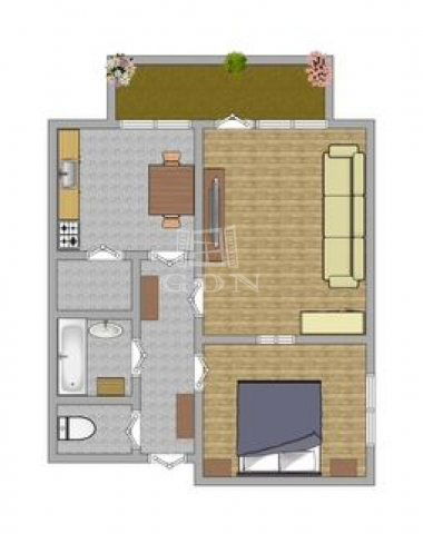 Eladó téglalakás, Budapesten, XI. kerületben 96.4 M Ft, 2 szobás