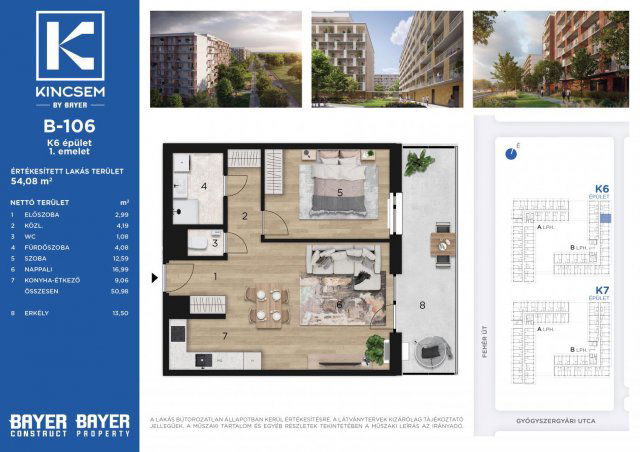 Eladó téglalakás, Budapesten, X. kerületben 66.913 M Ft