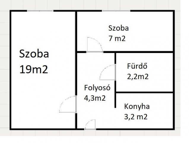 Eladó panellakás, Tatabányán 28.9 M Ft, 1+1 szobás