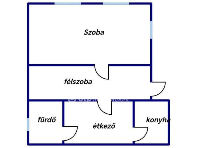 Eladó családi ház, Feldebrőn 14 M Ft, 1+1 szobás