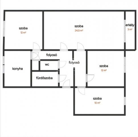 Eladó panellakás, Százhalombattán 66 M Ft, 3+1 szobás