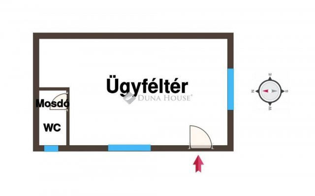 Kiadó iroda, Kiskunfélegyházán 95 E Ft / hó