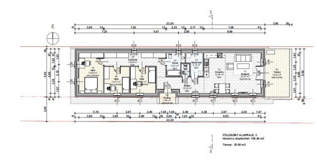 Eladó családi ház, Ráckevén 74.9 M Ft, 4 szobás