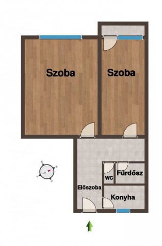 Eladó panellakás, Budapesten, X. kerületben 65 M Ft, 2 szobás