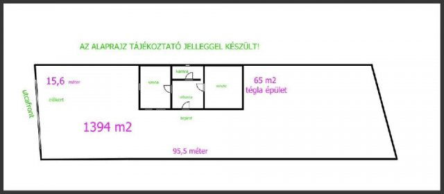 Eladó családi ház, Debrecenben 95 M Ft, 1 szobás