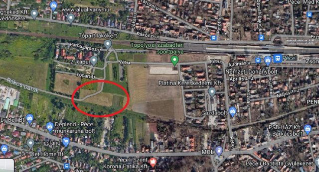 Eladó telek, Pécelen 8.99 M Ft / költözzbe.hu