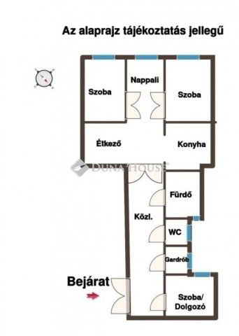 Eladó téglalakás, Budapesten, VII. kerületben 89.9 M Ft