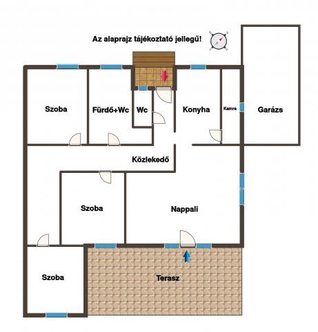 Eladó családi ház, Ráckevén 95.9 M Ft, 1+2 szobás
