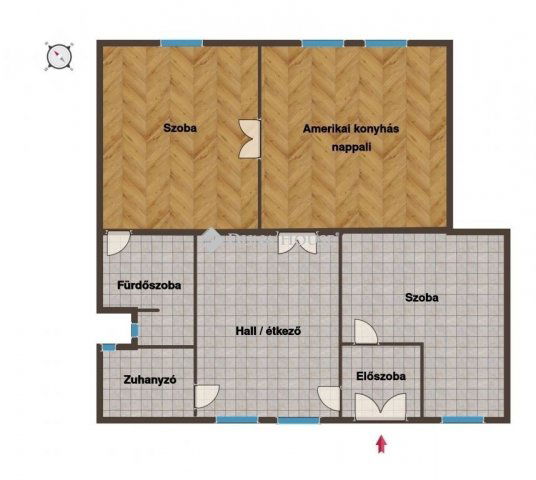 Eladó téglalakás, Budapesten, VI. kerületben 129.9 M Ft