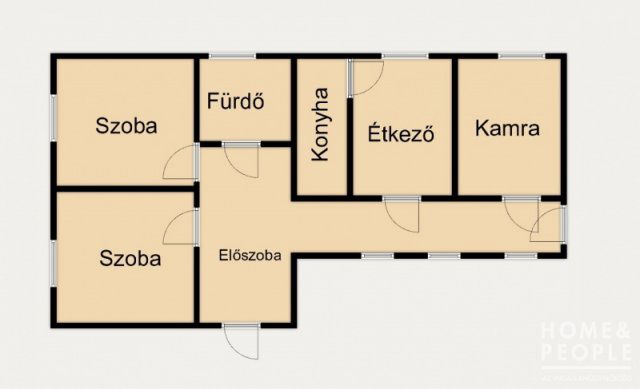 Eladó családi ház, Makón 35.9 M Ft, 3+1 szobás