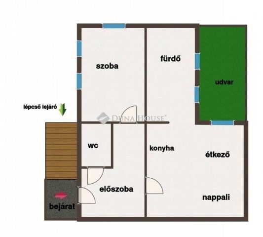 Eladó téglalakás, Szombathelyen 39.99 M Ft, 2 szobás