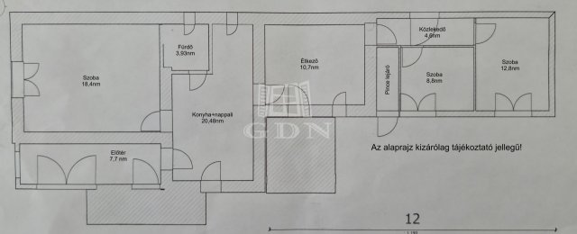 Eladó családi ház, Tápiószecsőn 69.9 M Ft, 3 szobás