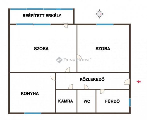 Eladó téglalakás, Kecskeméten 42.5 M Ft, 2 szobás