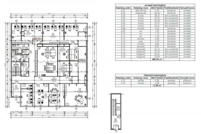 Eladó iroda, Miskolcon 220 M Ft, 10 szobás / költözzbe.hu