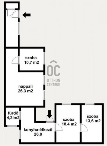 Eladó téglalakás, Budapesten, IX. kerületben 89 M Ft, 4 szobás