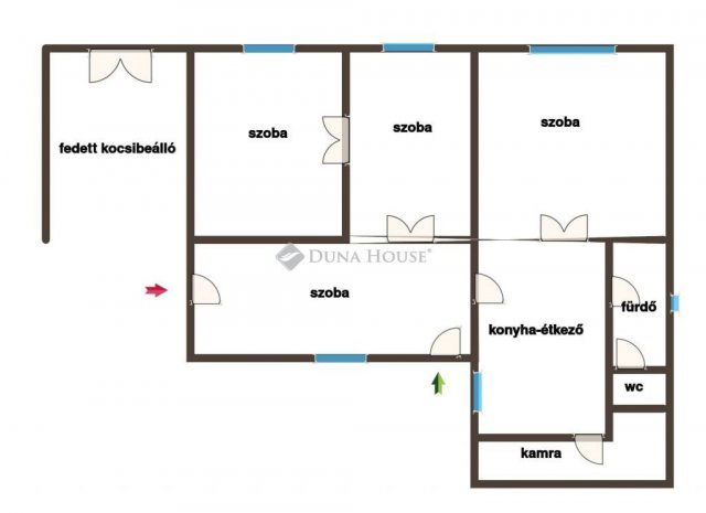 Eladó családi ház, Gyöngyösön 45 M Ft, 4 szobás