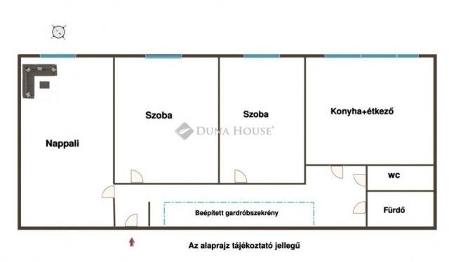 Eladó panellakás, Budapesten, IV. kerületben 75.5 M Ft, 3 szobás