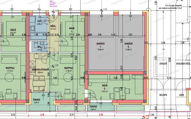 Eladó téglalakás, Nyíregyházán 61.55 M Ft, 1 szobás