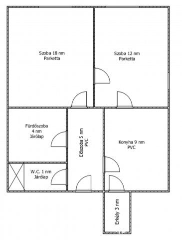 Eladó panellakás, Salgótarjánban 18.99 M Ft, 2 szobás