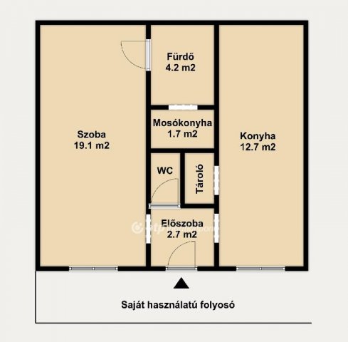 Eladó téglalakás, Budapesten, XI. kerületben 64.9 M Ft, 1 szobás