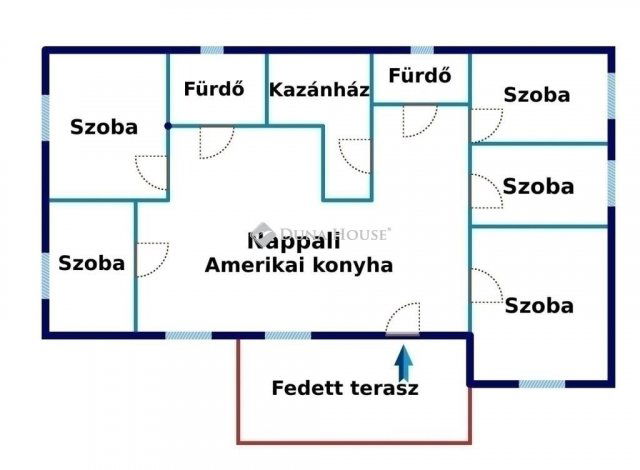 Eladó családi ház, Gyálon 84 M Ft, 6 szobás