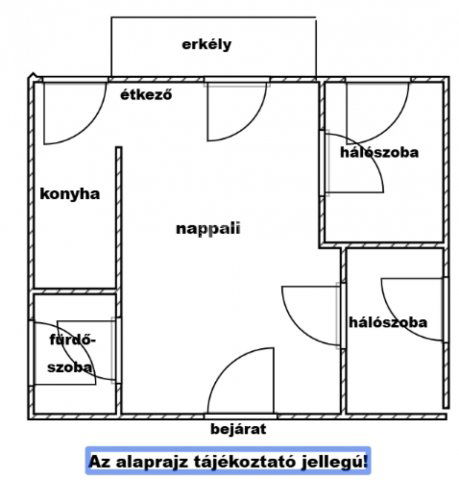 Kiadó téglalakás, albérlet, Érden 230 E Ft / hó, 3 szobás