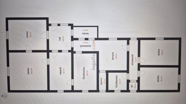 Eladó családi ház, Békéscsabán 37.5 M Ft, 5 szobás