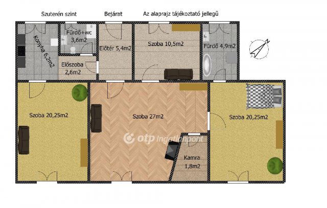 Eladó családi ház, Budapesten, X. kerületben 97.5 M Ft