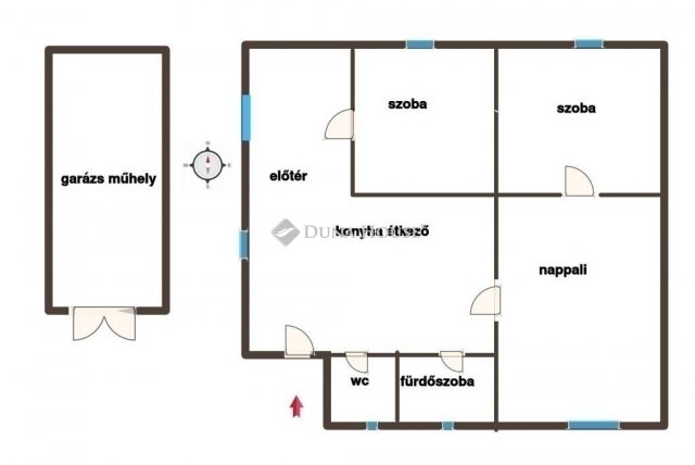 Eladó családi ház, Kecskeméten 89.8 M Ft, 3 szobás