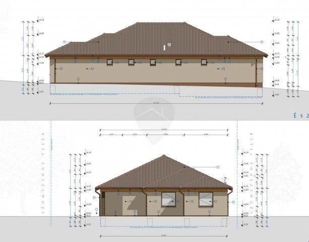 Eladó családi ház, Dányon 94.9 M Ft, 6+1 szobás