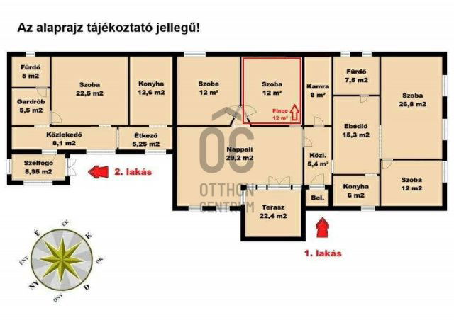 Eladó családi ház, Ecseren 89.9 M Ft, 6 szobás