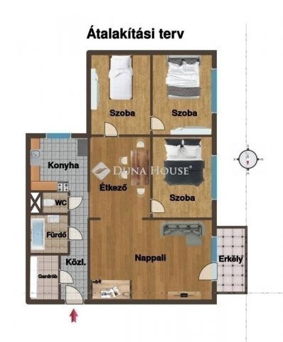 Eladó panellakás, Budapesten, XVIII. kerületben 71.9 M Ft